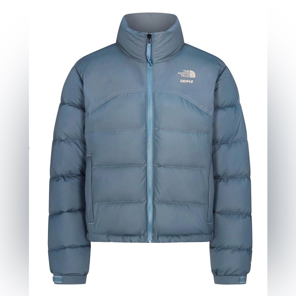 NEW NORTH FACE X SKIMS 2000 NUPTSE JACKET KYANITE size XL - Picture 2 of 6